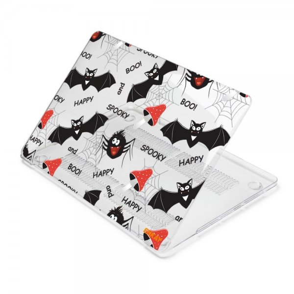 ENKAY Macbook Air 13 (A1932. A2179)/Macbook Air 13 M1 (A2337) Deksel Motiv Flaggermus