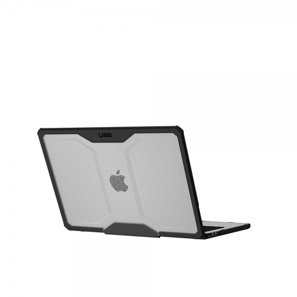 Urban Armor Gear (UAG) MacBook Air 13 M2 (A2681)/M3 (A3113) Deksel Plyo Ice/Black