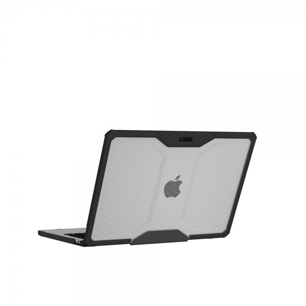 Urban Armor Gear (UAG) MacBook Air 13 M2 (A2681)/M3 (A3113) Deksel Plyo Ice/Black