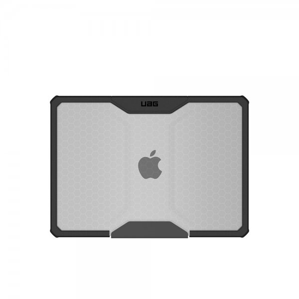 Urban Armor Gear (UAG) MacBook Air 13 M2 (A2681)/M3 (A3113) Deksel Plyo Ice/Black