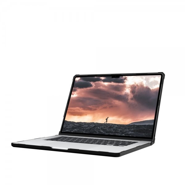 Urban Armor Gear (UAG) Macbook Air 15 M2 (A2941)/M3 (A3114) Deksel Plyo Ice/Black