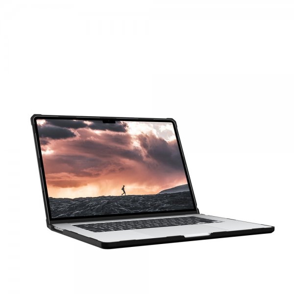 Urban Armor Gear (UAG) Macbook Air 15 M2 (A2941)/M3 (A3114) Deksel Plyo Ice/Black