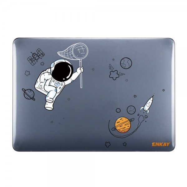 ENKAY Macbook Pro 13 Touch Bar (A1706. A1708. A1989. A2159) Deksel Motiv Astronaut No.2