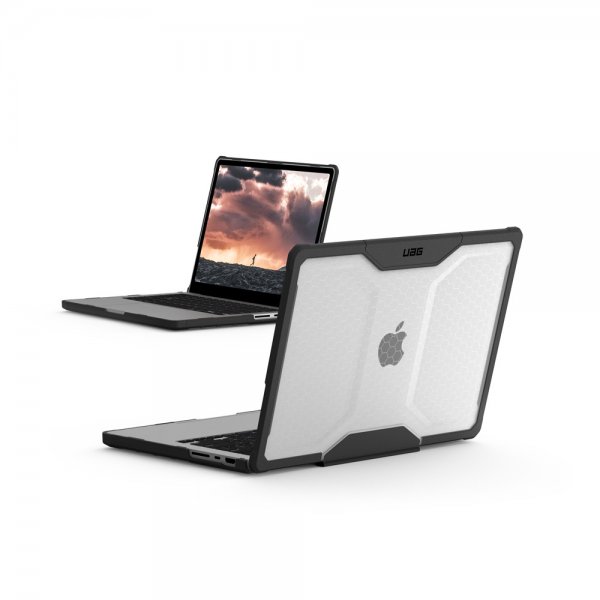 Urban Armor Gear (UAG) MacBook Pro 14 M1 (A2442)/M2 (A2779) Deksel Plyo Ice