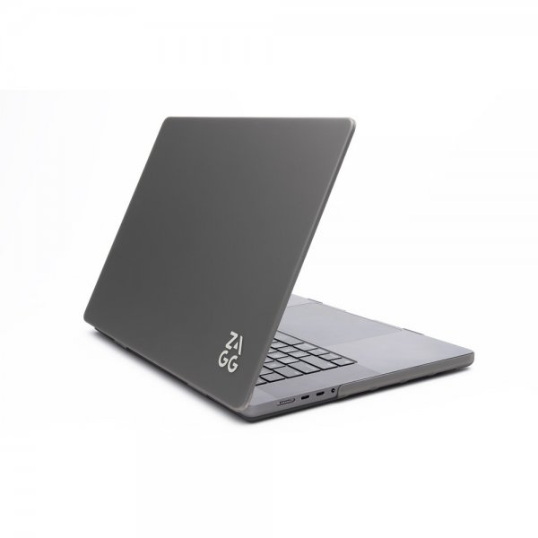 Zagg MacBook Pro 14 M1 (A2442)/M2 (A2779)/M3 (A2918 A2992) Deksel Hardshell Smoke