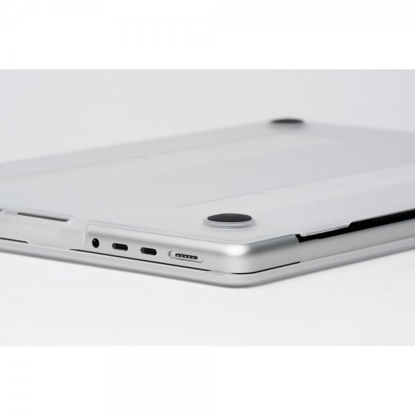 Zagg MacBook Pro 14 M1 (A2442)/M2 (A2779)/M3 (A2918 A2992) Deksel Hardshell Transparent