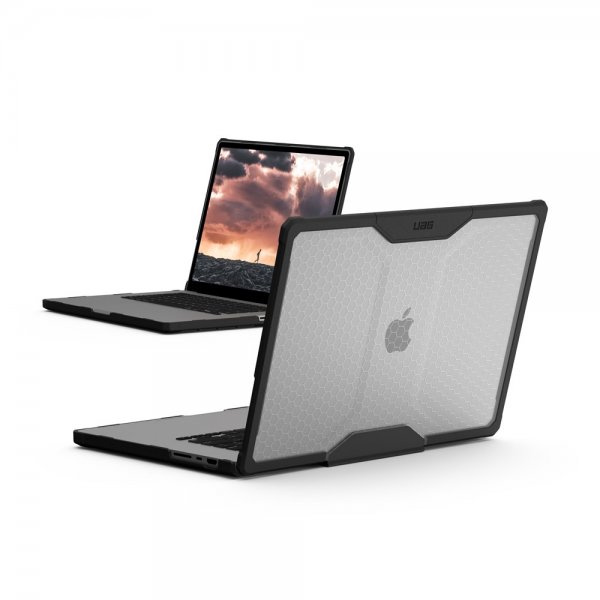 Urban Armor Gear (UAG) MacBook Pro 16 M1 (A2485)/M2 (A2780) Deksel Plyo Ice