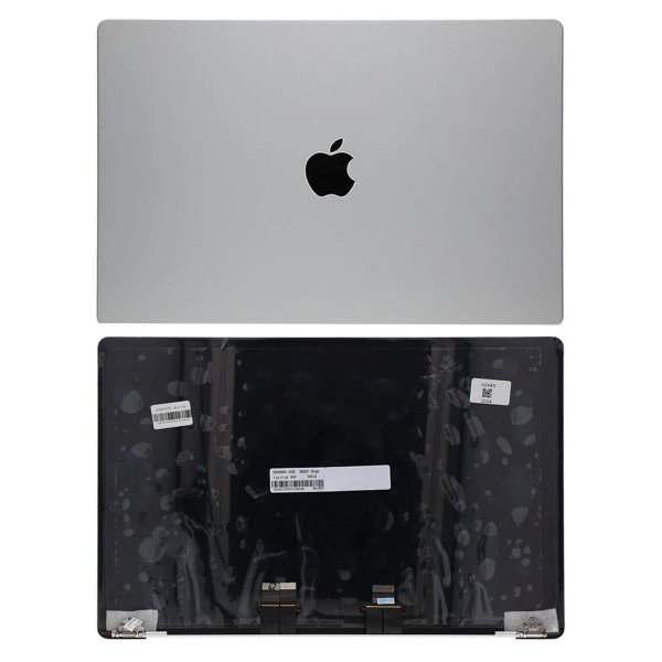 MacBook Pro 16,2" M1/M2 2021–2022 A2485 LCD-skjerm original - sølv