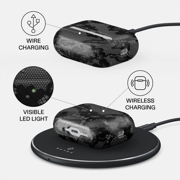 Burga AirPods Pro 3 Deksel Design Magnetic