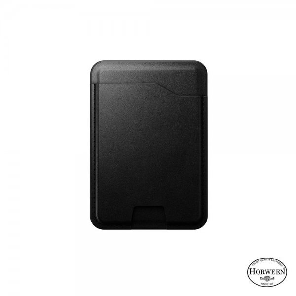 Nomad MagSafe Kortholder Leather Mag Wallet Find My Tracking Svart