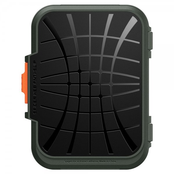 Spigen MagSafe Kortholder Lock Fit MagFit Military Green