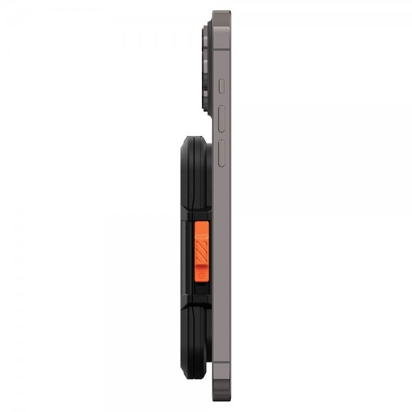 Spigen MagSafe Kortholder Lock Fit MagFit Svart