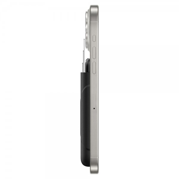 Spigen MagSafe Kortholder Rugged Armor 3 Cards MagFit Svart