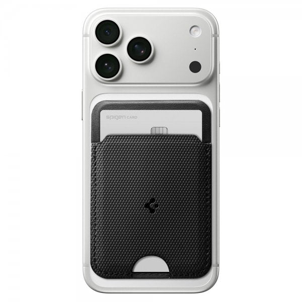 Spigen MagSafe Kortholder Slim Fold MagFit Svart Svart