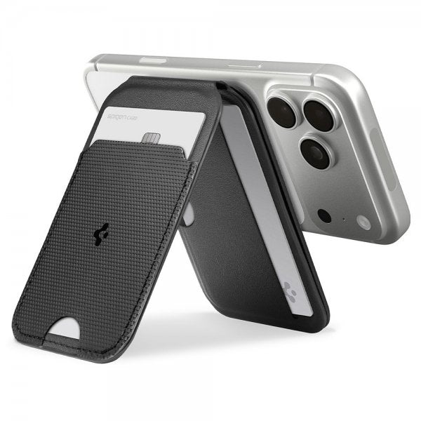 Spigen MagSafe Kortholder Slim Fold MagFit Tripod Svart