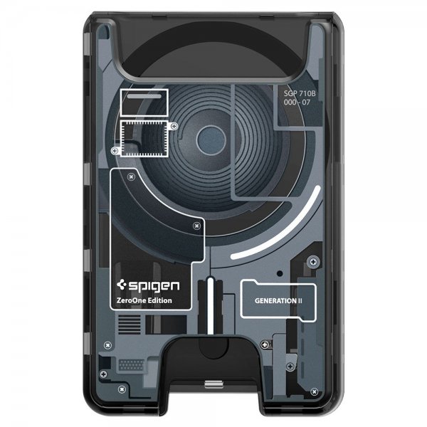 Spigen MagSafe Kortholder Ultra Hybrid Zero One MagFit Svart