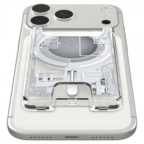 Spigen MagSafe Kortholder Ultra Hybrid Zero One MagFit Hvit
