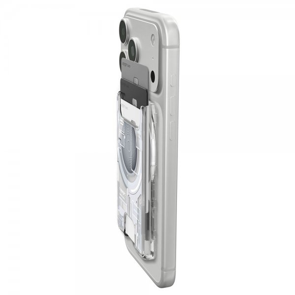 Spigen MagSafe Kortholder Ultra Hybrid Zero One MagFit Hvit