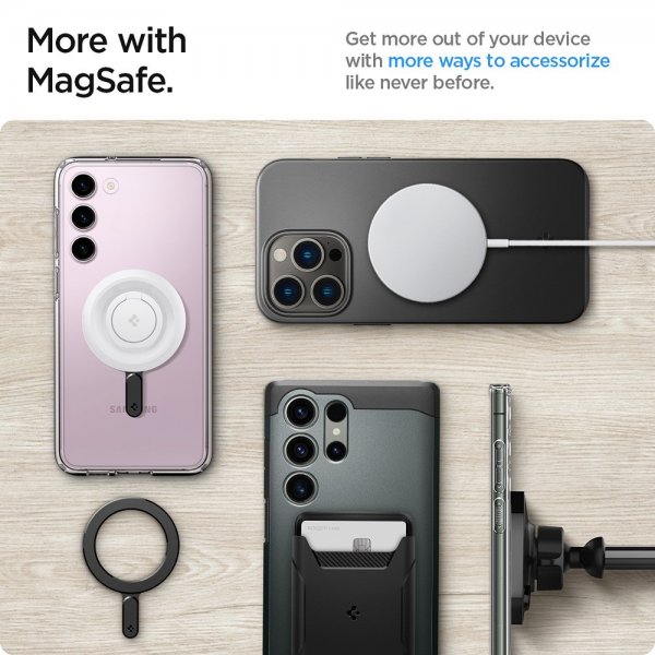 Spigen MagSafe Magnet Ring Plate Svart
