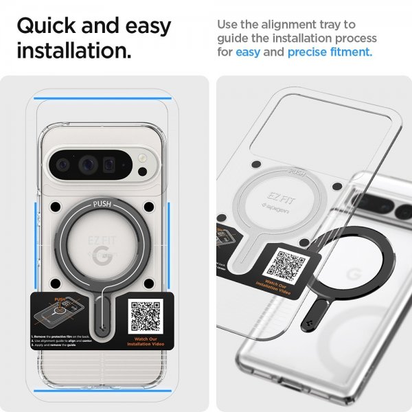 Spigen MagSafe Magnet Ring Plate Svart