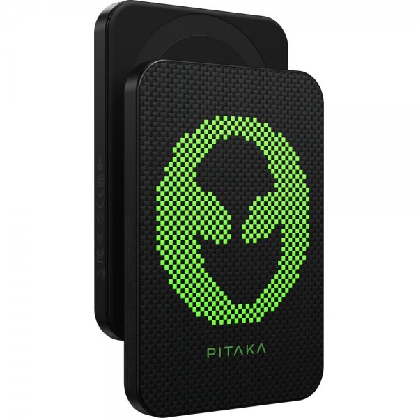 Pitaka MagSafe Powerbank Aramid Fiber 5000 mAh Alien