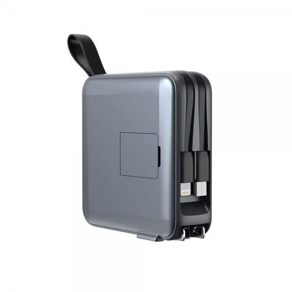 Mobile Origin Powerbank Travel Lightning/USB-C MagSafe/Watch Grå