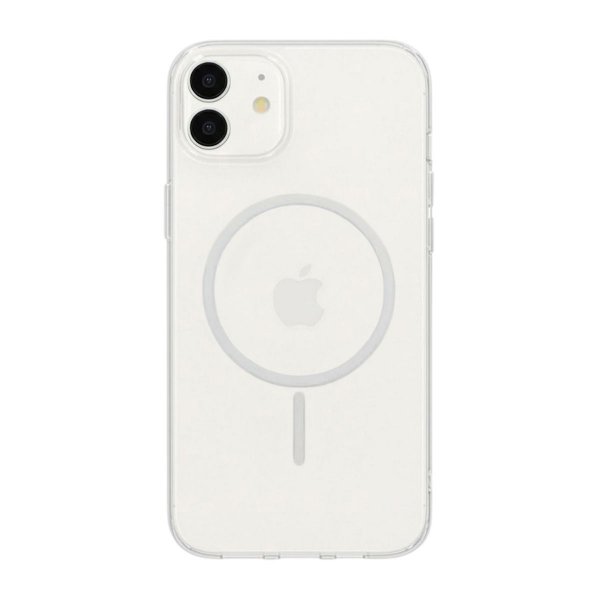 iPhone 11 Deksel TPU MagSafe Transparent