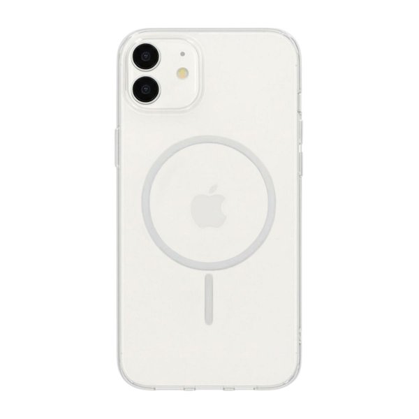iPhone 12 Deksel TPU MagSafe Transparent