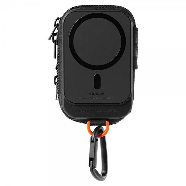 Spigen MagSafe Veske Portable Organizer Pouch Snap Zip MagFit Svart