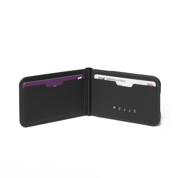 Mujjo Kortholder MagSafe Wallet Stand Svart