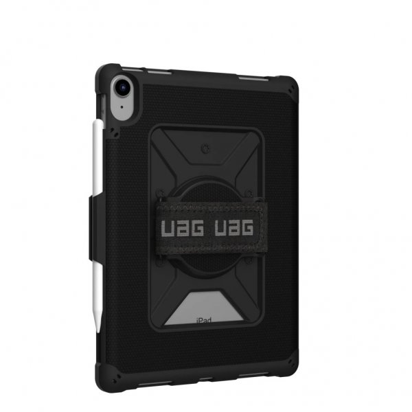 Urban Armor Gear (UAG) iPad 10.9 (gen 10)/iPad 11 (A16) Deksel Metropolis Hand Strap Svart