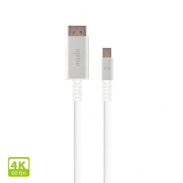 Moshi Mini DisplayPort til DisplayPort kabel 1.5 m Hvit