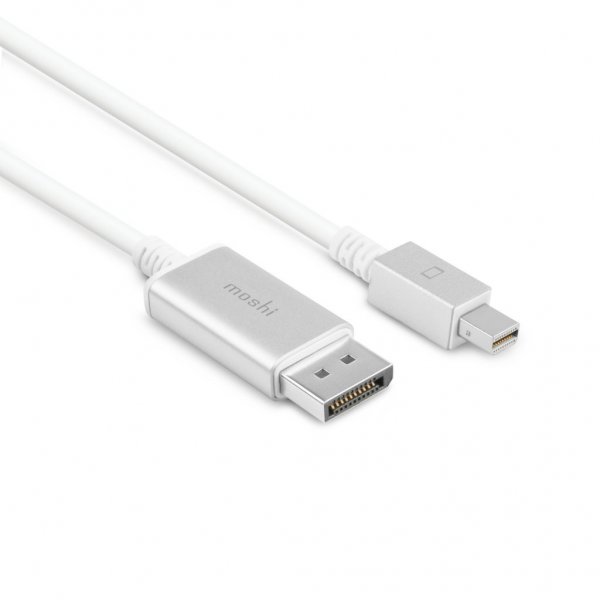 Moshi Mini DisplayPort til DisplayPort kabel 1.5 m Hvit