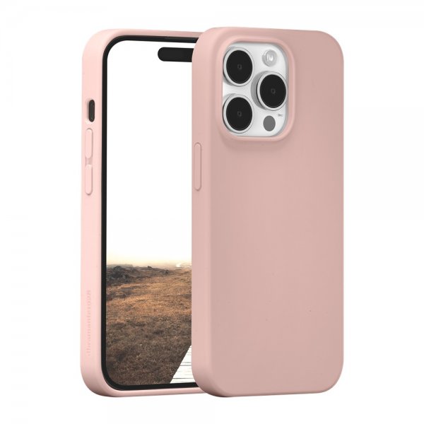 dbramante1928 iPhone 15 Pro Deksel Monaco MagSafe Pink Sand