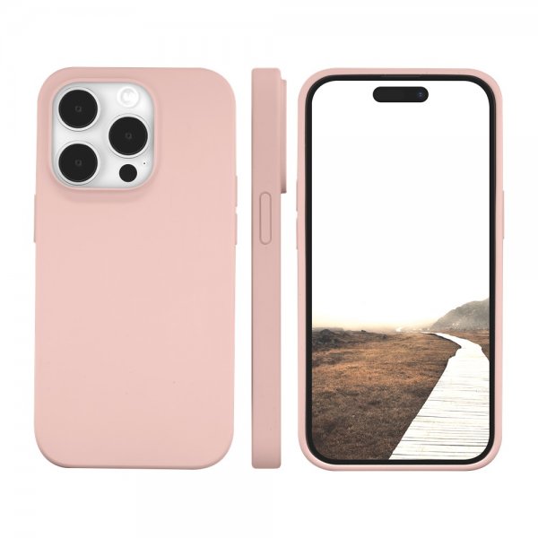 dbramante1928 iPhone 15 Pro Deksel Monaco MagSafe Pink Sand