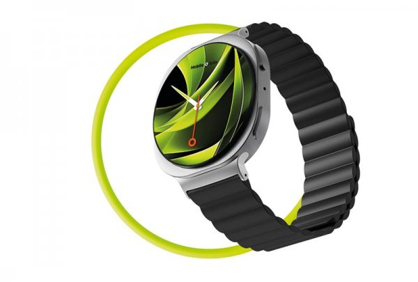 Mobile Origin Samsung Galaxy Watch 8 40/44mm/Classic 46mm Armbånd Easy Strap Svart