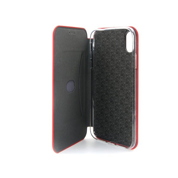 iPhone Xs Max Etui med Stativ Rød