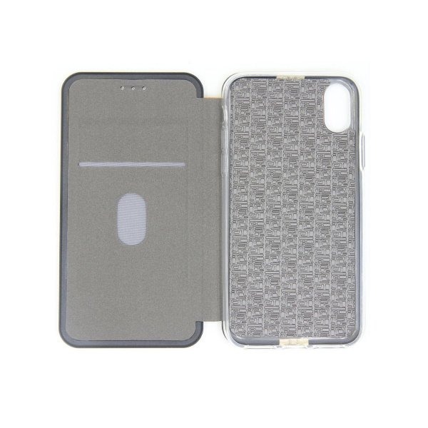 iPhone X/iPhone Xs Etui med Stativ Gull