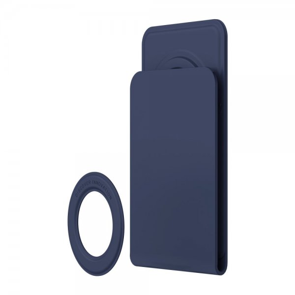 Nillkin Mobilholder MagSafe Skin Touch + Magnetic Ring Blå