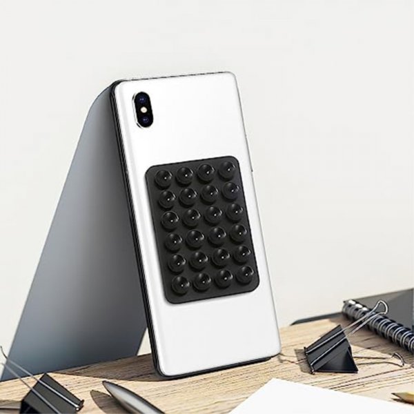 Mobilholder Sugekopp Svart