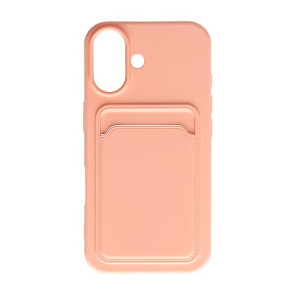 iPhone 16 Deksel Kortholder Rosa