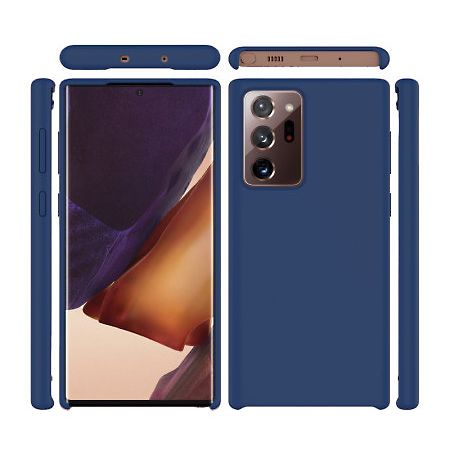 Samsung Galaxy Note 20 Ultra Deksel Silikon Blå