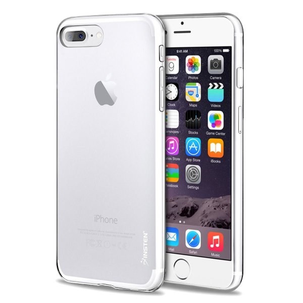 iPhone 7 Plus/iPhone 8 Plus Deksel Støtsikker TPU Transparent