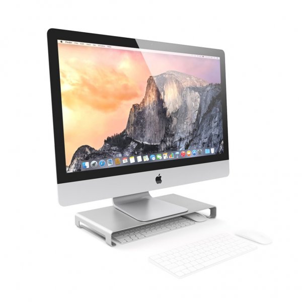 Satechi Aluminum Monitor Stand Sølv