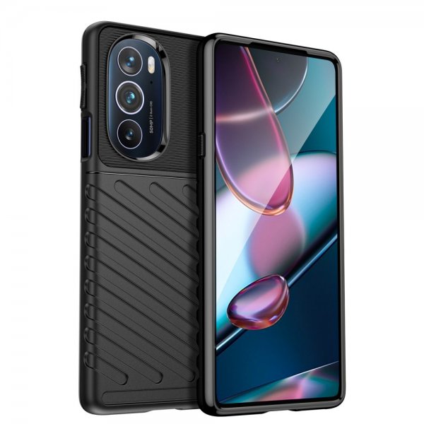 Motorola edge 30 pro Deksel Thunder Series Svart