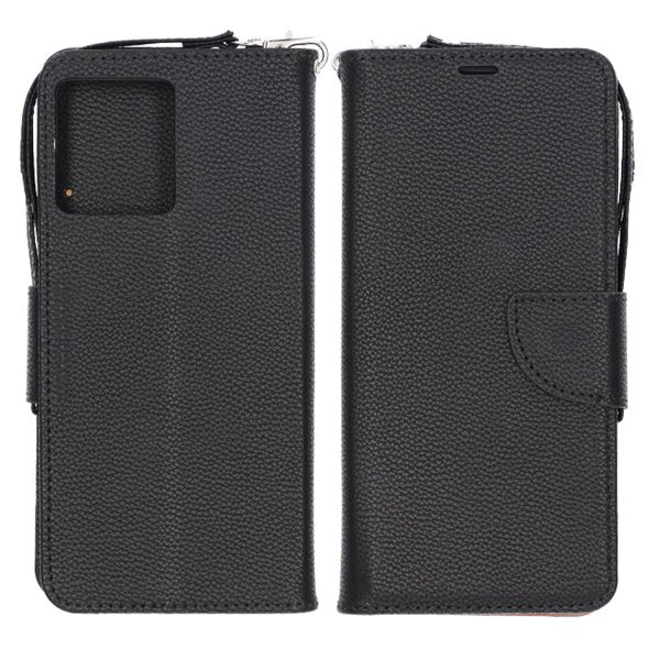 Motorola Edge 50 Pro Etui 2 Kortlomme Svart
