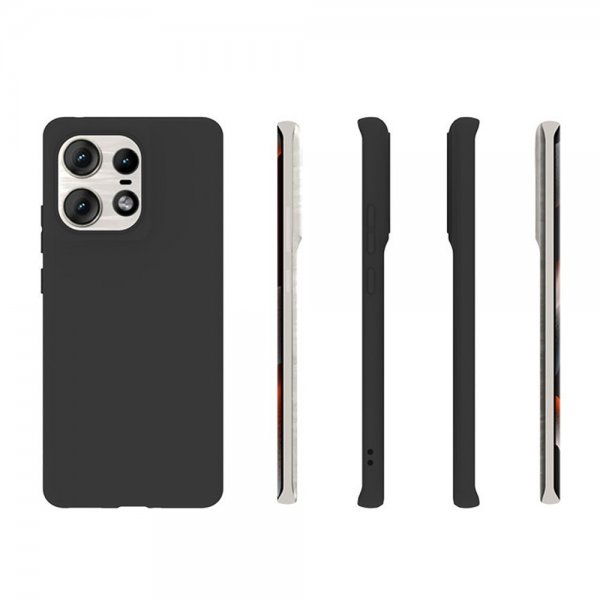 Motorola Edge 50 Pro Deksel Myk plast Svart