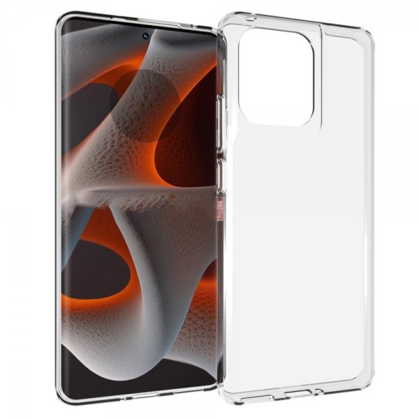 Motorola Edge 50 Pro Deksel Myk plast Transparent