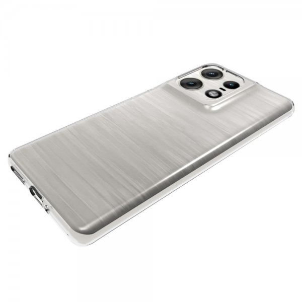 Motorola Edge 50 Pro Deksel Myk plast Transparent
