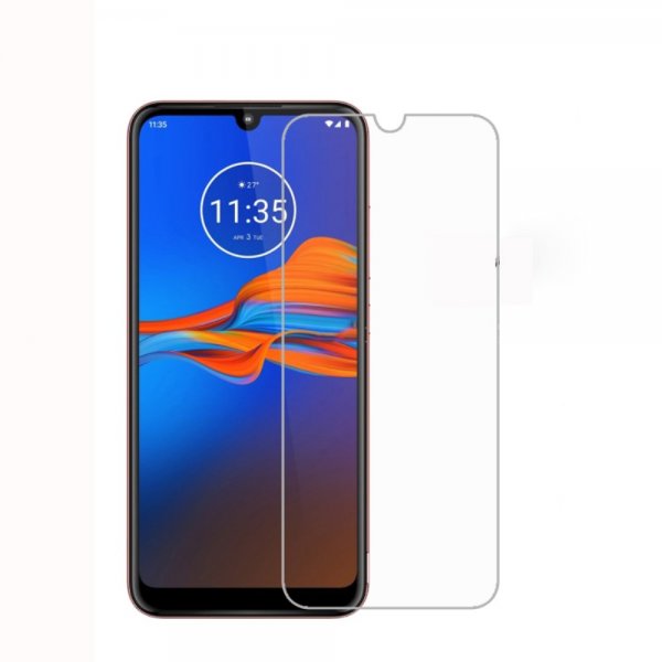 Motorola Moto E6 Plus Skjermbeskytter Herdet Glass Case Friendly